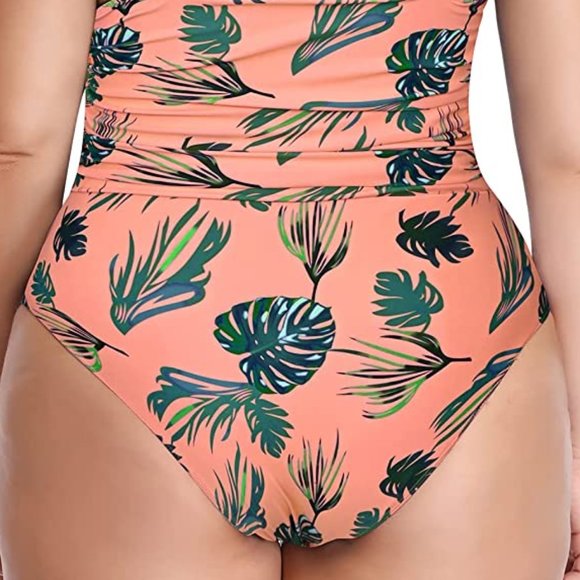 W YOU DI AN One Piece Front Cross Backless Swimsuit  🏊  NEW WITH TAGS! - Picture 7 of 11